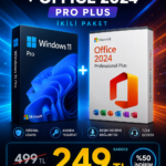 Windows 11 Pro + Office 2024 Pro Plus Muhteşem İkili Paket