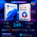 Windows 11 Pro + Office 365 5 Kulllanıcı Muhteşem İkili Paket